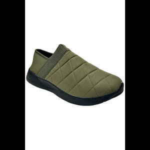 Polar Armor Men's Slip-on Slipper Sneakers Olive - Medium